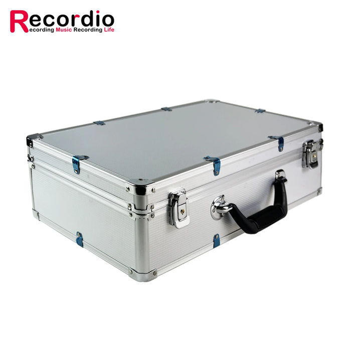 GAZ-HC02 Carry-on Hard Case Waterproof Shockproof Security Protective Aluminum Utility Case for Multifunctional Storage
